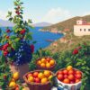 Aegean Fruits Paint Numbers