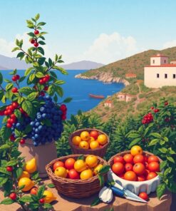 Aegean Fruits Paint Numbers