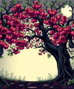 Haunted Fig Tree Arch Paint By Numbers