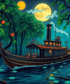 Mangrove Steamboat Paint Numbers