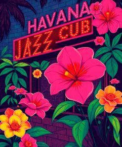 Club Bloom Paint Numbers