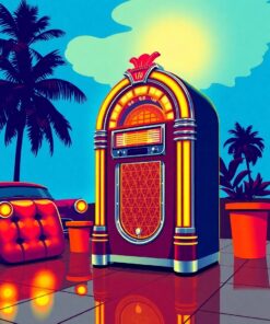 Music Glow Paint Numbers