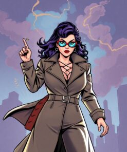 Trenchcoat Hero Paint Numbers