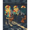 Havana Tavern Shadows Paint By Numbers