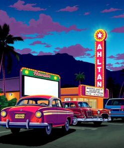 Auto Theater Paint Numbers