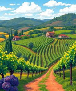 Wine Estate Paint Numbers