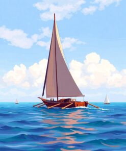 Polynesian Outrigger Paint Numbers