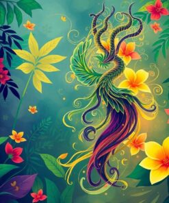 Flora Spirit Paint Numbers