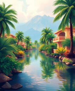 Oasis Waterway Paint Numbers