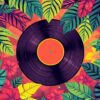 Hazy Tropical Record Groove Paint By Numbers