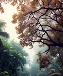 Jungle Treetops Paint Numbers