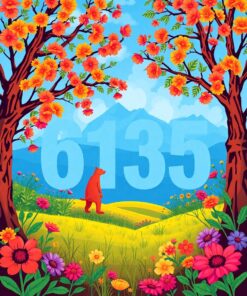 Tropical Rain Paint Numbers