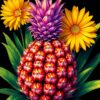Pineapple Realism Paint Numbers