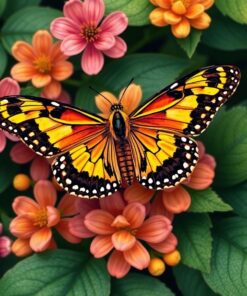 Realistic Foliage Paint Numbers