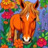 Equine Flora Paint Numbers