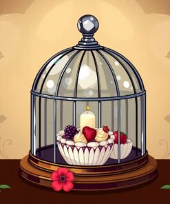 Heritage Glass Dome Treat Paint By Numbers