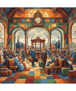 Heritage Junction Waiting Hall Paint By Numbers