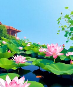 Lotus Waterway Paint Numbers