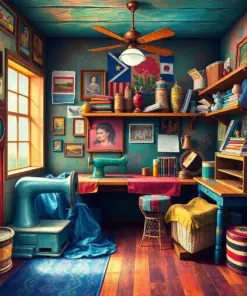 Heritage Puerto Rican Workspace Paint By Numbers