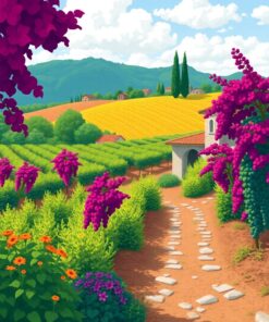 Island Oasis Paint Numbers