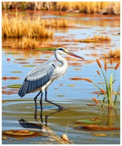 Realistic Wetlands Paint Numbers