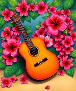 Acoustic Strings Paint Numbers