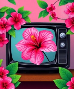 Retro Screen Paint Numbers