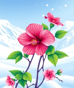 Snow Portrait Paint Numbers