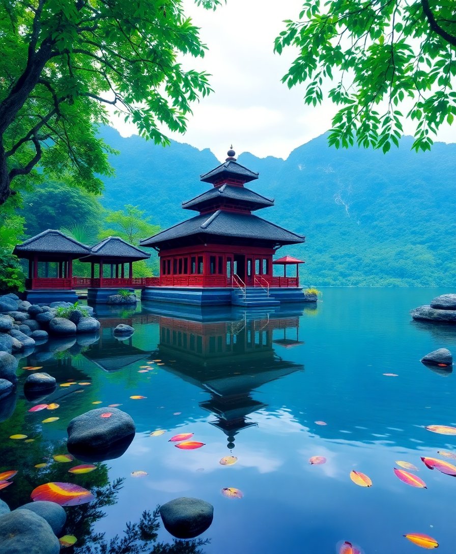 Water Temple Paint Numbers Water Temple Paint Numbers