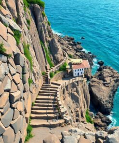 Stone Stairway Paint Numbers