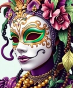 Island Masquerade Paint Numbers