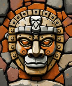 Stone Face Paint Numbers