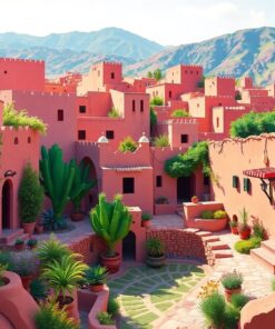 Moroccan Oasis Paint Numbers