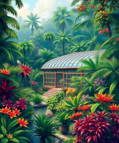 Rainforest Conservatory Paint Numbers