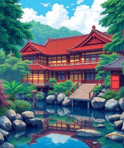 Tropical Estate Paint Numbers