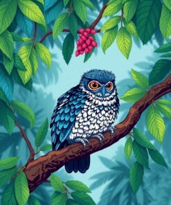 Canopy Potoo Paint Numbers