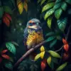 Hidden Tropical Canopy Potoo Paint By Numbers