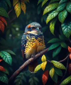 Hidden Tropical Canopy Potoo Paint By Numbers