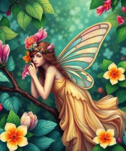 Orchard Nymph Paint Numbers