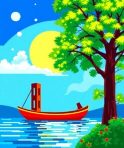 Rock Falls Paint Numbers