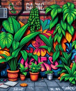 Urban Art Paint Numbers