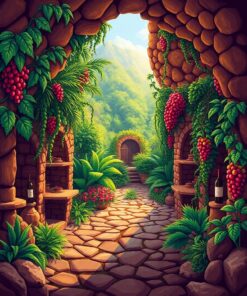 Wine Cave Paint Numbers