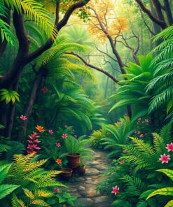 Woodland Spring Paint Numbers