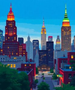 City Retreat Paint Numbers