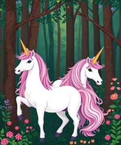 Forest Myth Paint Numbers