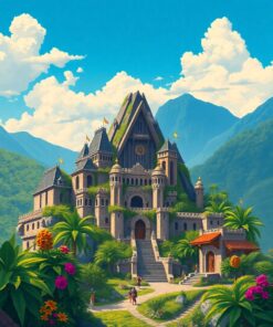 Tropical Citadel Paint Numbers