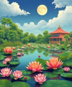 Vintage Lagoon Paint Numbers