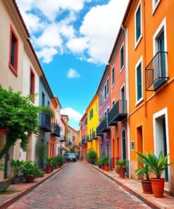 Cobblestone Street Paint Numbers