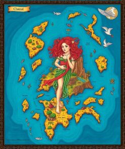 Nymph Map Paint Numbers