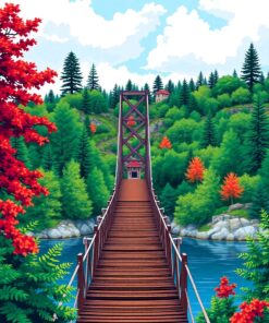 Suspension Bridge Paint Numbers